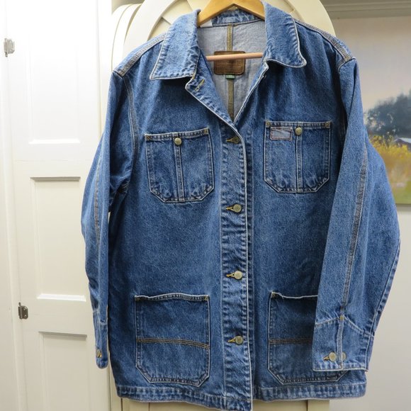 Ralph Lauren-Lauren Jeans Co. Denim Barn Jacket 1X